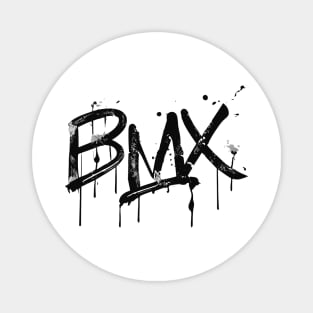 Distressed BMX Grunge for Men Women Kids and Bike Riders Magnet